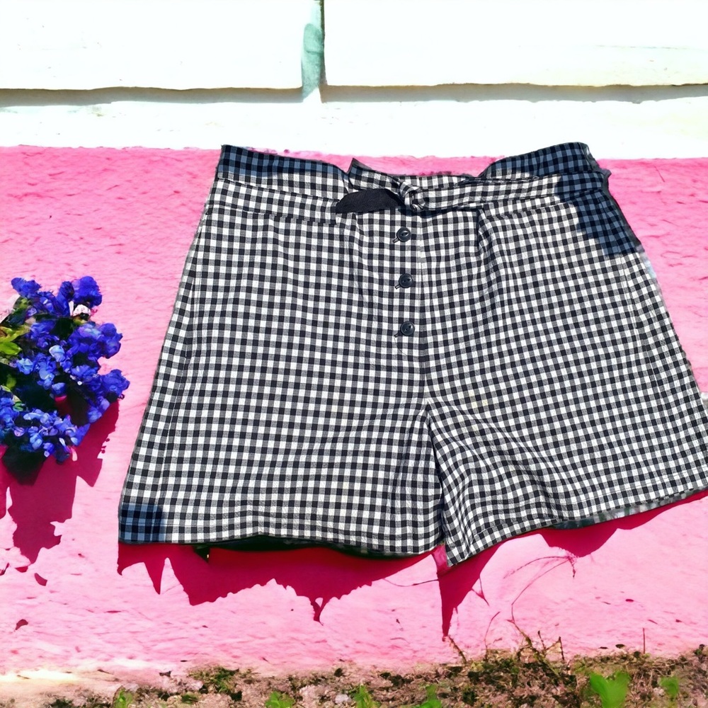 Rag & Bone Shorts, Plaid, Size 12